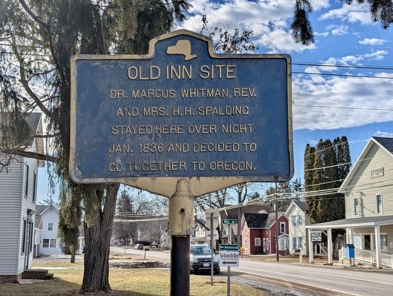 Old Inn Site Marker. Click for full size. Old Inn Site Marker image. Click for full size.