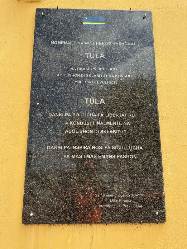 Tula Memorial Marker image. Click for full size.