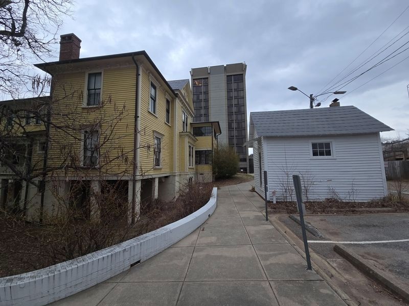Children's Playhouse on the right next to parking. Wolfe boarding house on the left.. Click for full size. Children's Playhouse on the right next to parking. Wolfe boarding house on the left. image. Click for full size.