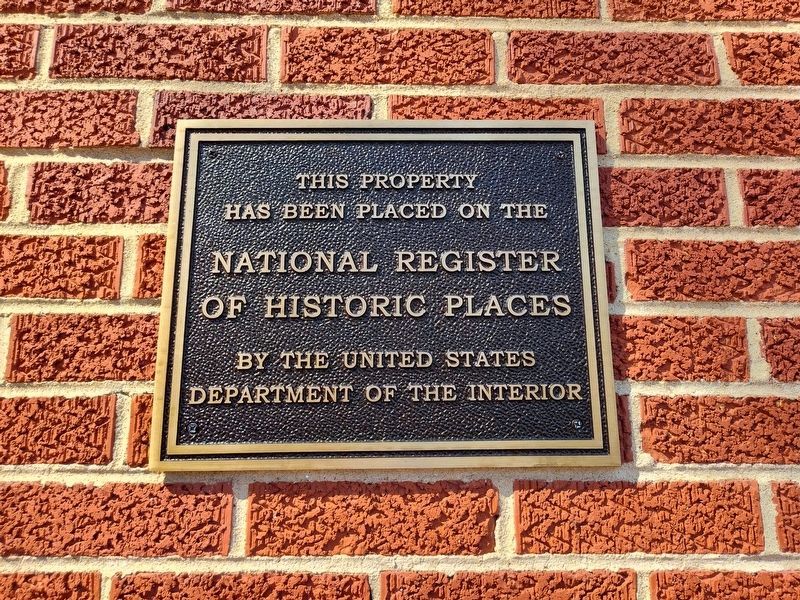 Black Bricklayers Hall Marker image. Click for full size.