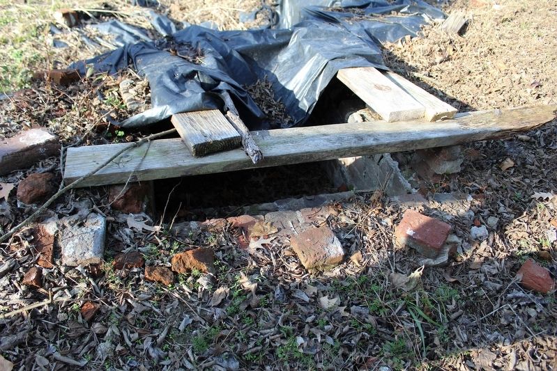 Crafford House Foundation Steps image. Click for full size.