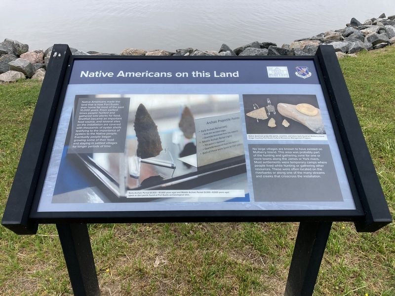 Native Americans on this Land Marker image. Click for full size.