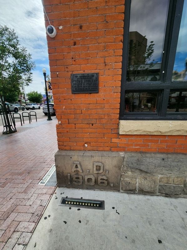 Boise Turnverein Building (Crescent Building) Marker image. Click for full size.