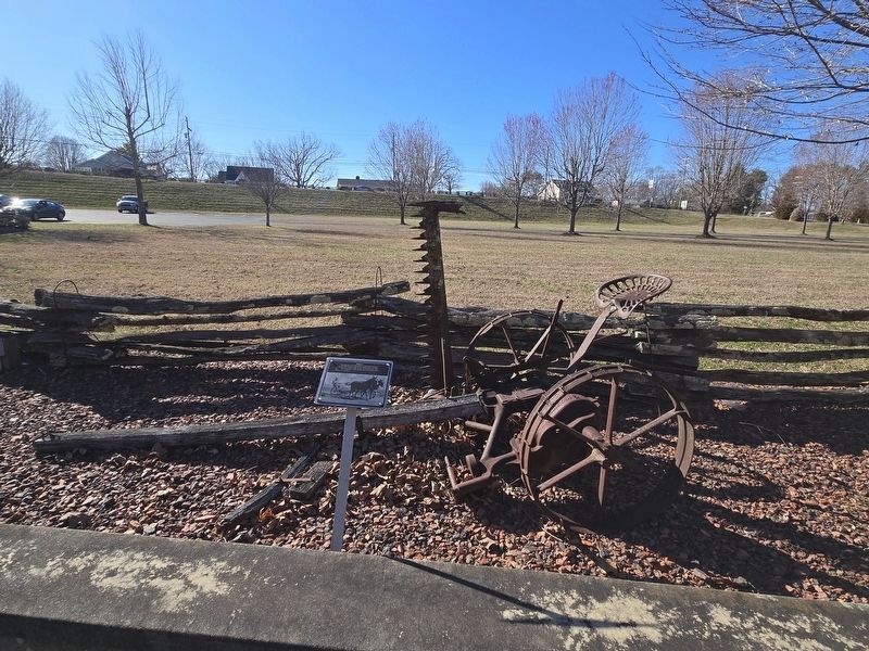Mowe and Marker. Parking lot for the Waldensian Trail of Faith is in the background image. Click for full size.
