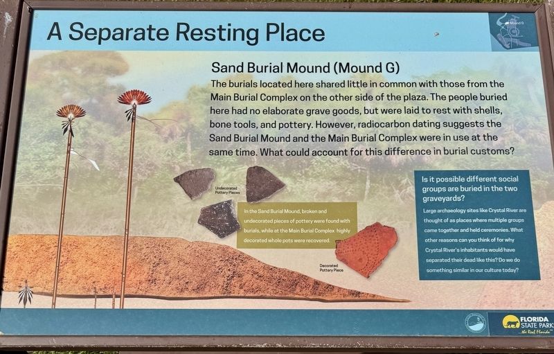A Separate Resting Place Marker image. Click for full size.