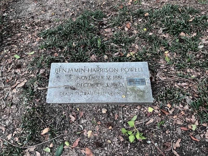 Benjamin Harrison Powell image. Click for full size.