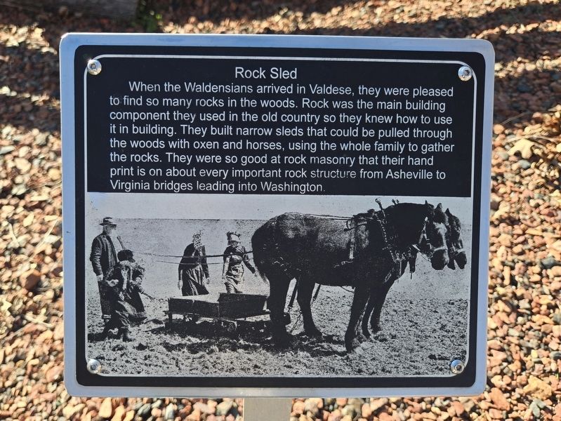 Rock Sled Marker. Click for full size. Rock Sled Marker image. Click for full size.