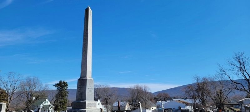 Confederate Memorial in St. Matthew's Cemetery image. Click for full size.