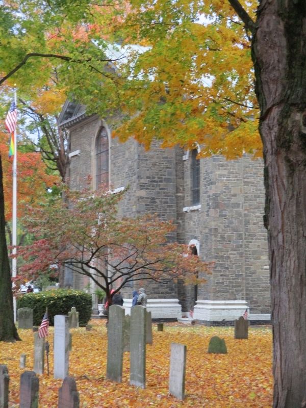 First Reformed Protestant Dutch Church of Kingston Marker. Click for full size. First Reformed Protestant Dutch Church of Kingston Marker image. Click for full size.