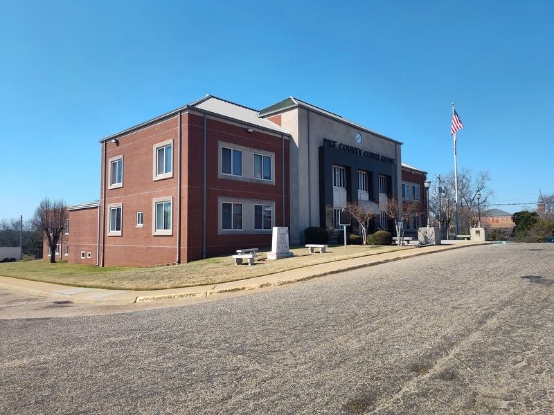 Pike County Courthouse. Click for full size. Pike County Courthouse image. Click for full size.