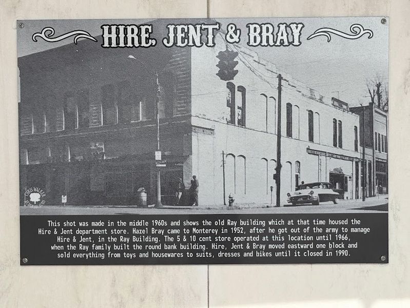 Hire, Jent & Bray Marker image. Click for full size.