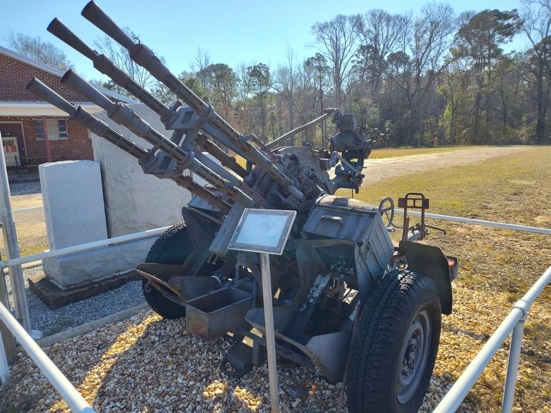 ZPU-4 Antiaircraft Gun Marker image. Click for full size.