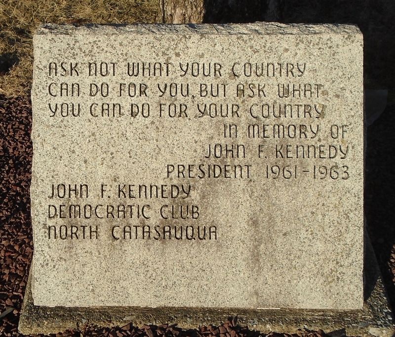 John F. Kennedy Marker. Click for full size. John F. Kennedy Marker image. Click for full size.