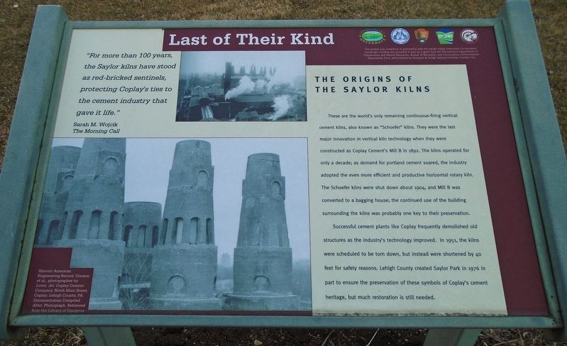 Last of Their Kind Marker image. Click for full size.