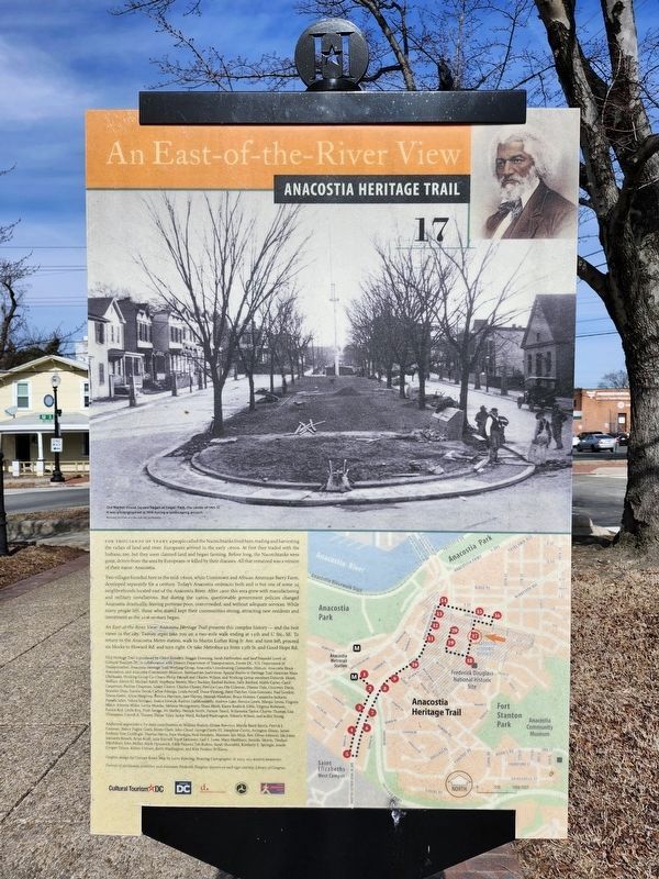 Uniontown, DC's First Suburb Marker Reverse image. Click for full size.