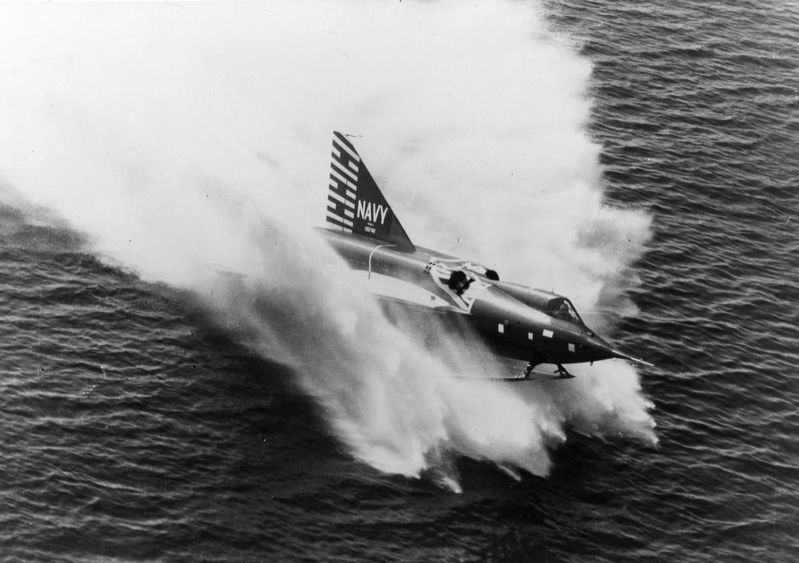 Convair YF-2Y “Sea Dart”. Click for full size. Convair YF-2Y “Sea Dart” image. Click for full size.