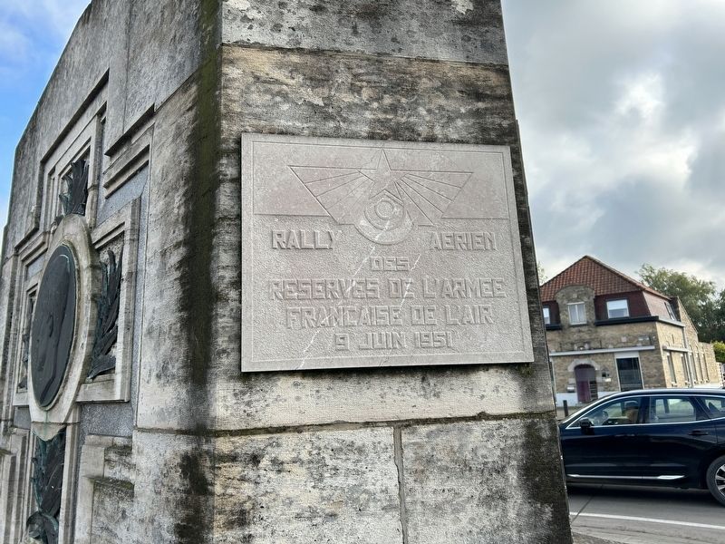 Fourth Side of the Guynemer Monument. Click for full size. Fourth Side of the Guynemer Monument image. Click for full size.