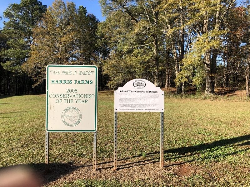 Soil and Water Conservation Districts Marker image. Click for full size.