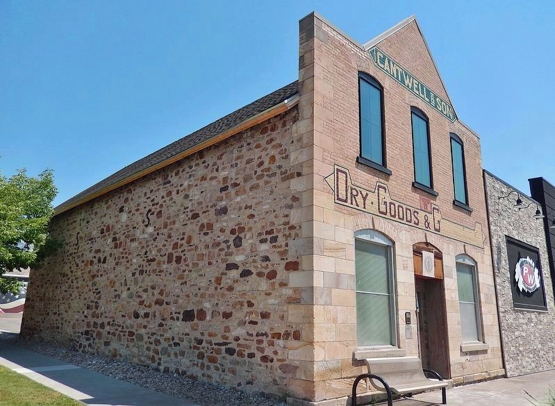 Douglass General Mercantile Store<br>(<i>northwest elevation</i>) image. Click for full size.
