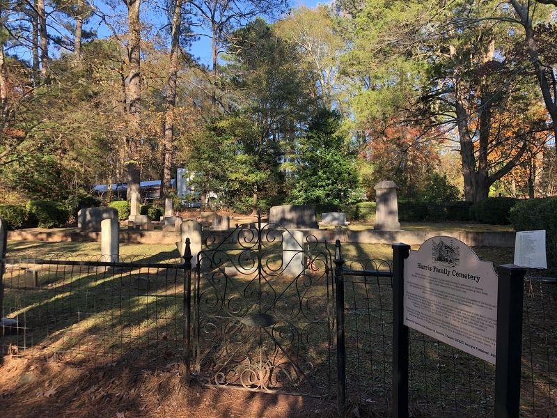Harris Family Cemetery Marker image. Click for full size.