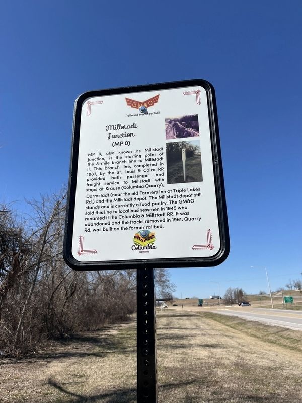 Millstadt Junction (0) Marker. Click for full size. Millstadt Junction (0) Marker image. Click for full size.