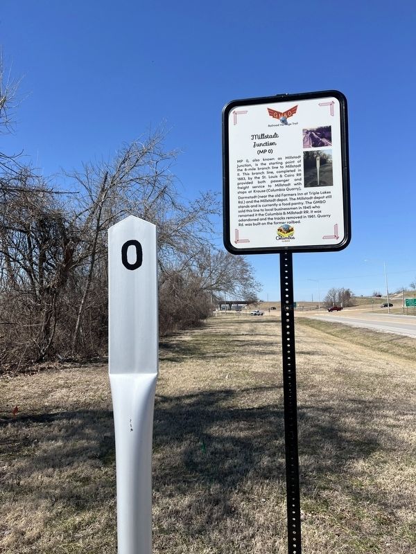 Millstadt Junction (0) Marker. Click for full size. Millstadt Junction (0) Marker image. Click for full size.