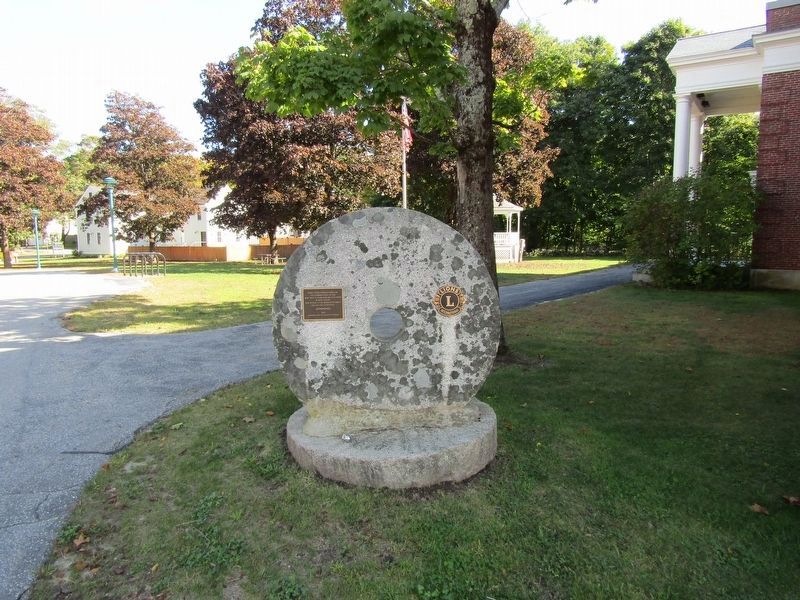 Millstones and marker. Click for full size. Millstones and marker image. Click for full size.