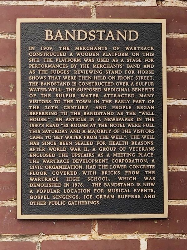 Bandstand Marker image. Click for full size.
