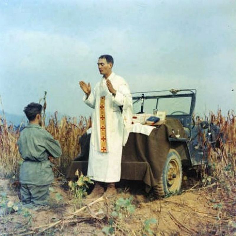 Chaplain (Captain) Emil J. Kapaun image. Click for full size.