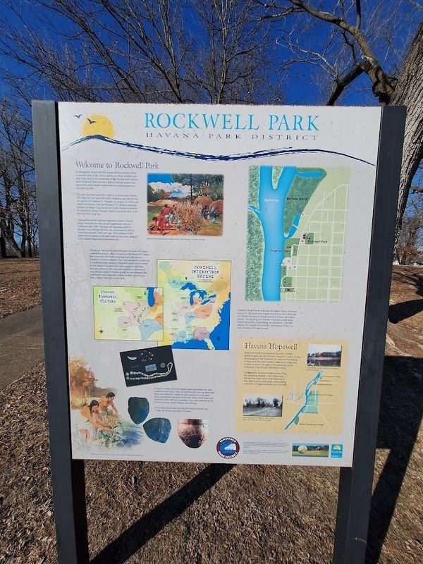 Rockwell Park Marker image. Click for full size.