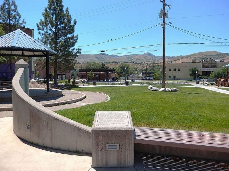 Pocatello History Marker image. Click for full size.