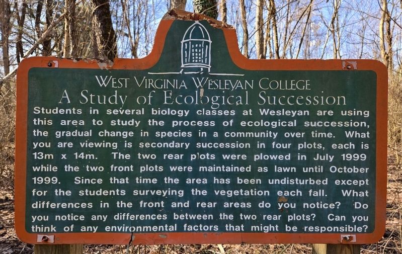 West Virginia Wesleyan College Marker. Click for full size. West Virginia Wesleyan College Marker image. Click for full size.