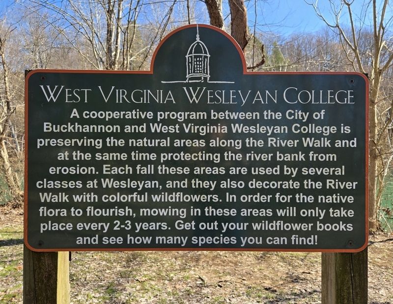 Marker Located Across The Walking Trail. Click for full size. Marker Located Across The Walking Trail image. Click for full size.