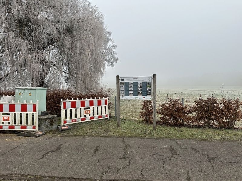 �CHARLY� Narrow-Gauge Railway Marker - wide view image. Click for full size.