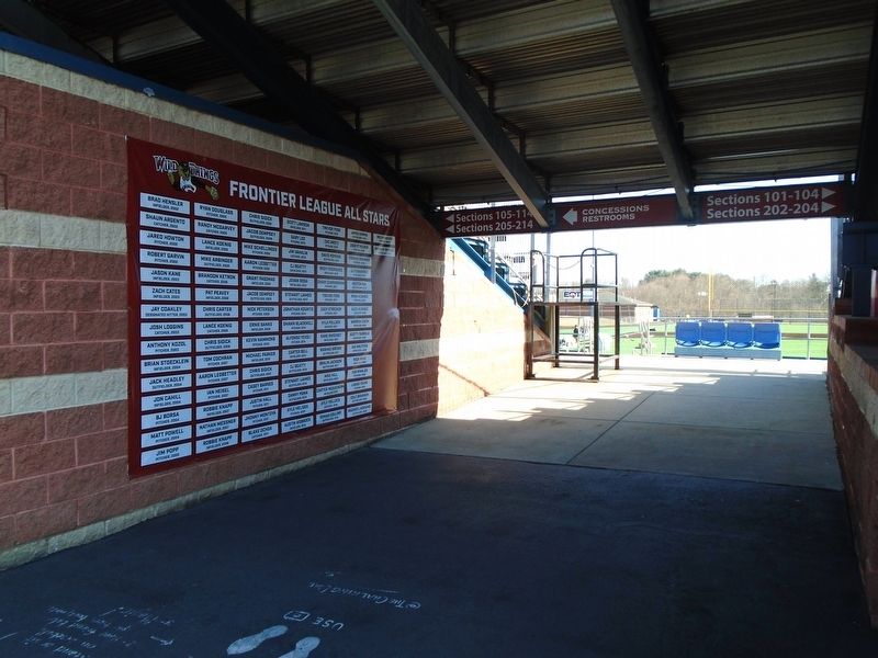 Wild Things Frontier League All Stars Marker image. Click for full size.