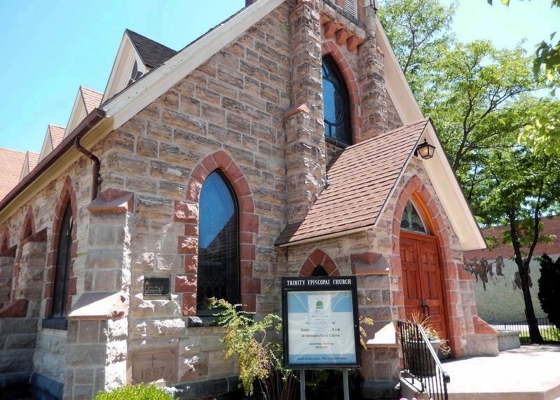 Trinity Episcopal Church Marker image. Click for full size.