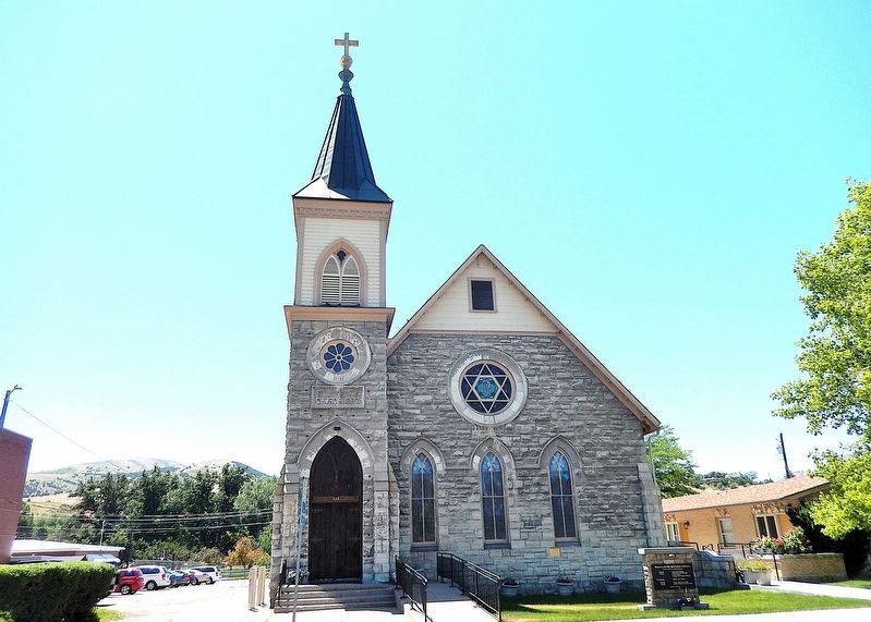 St. Joseph's Catholic Church (<i>east/front elevation</i>) image. Click for full size.