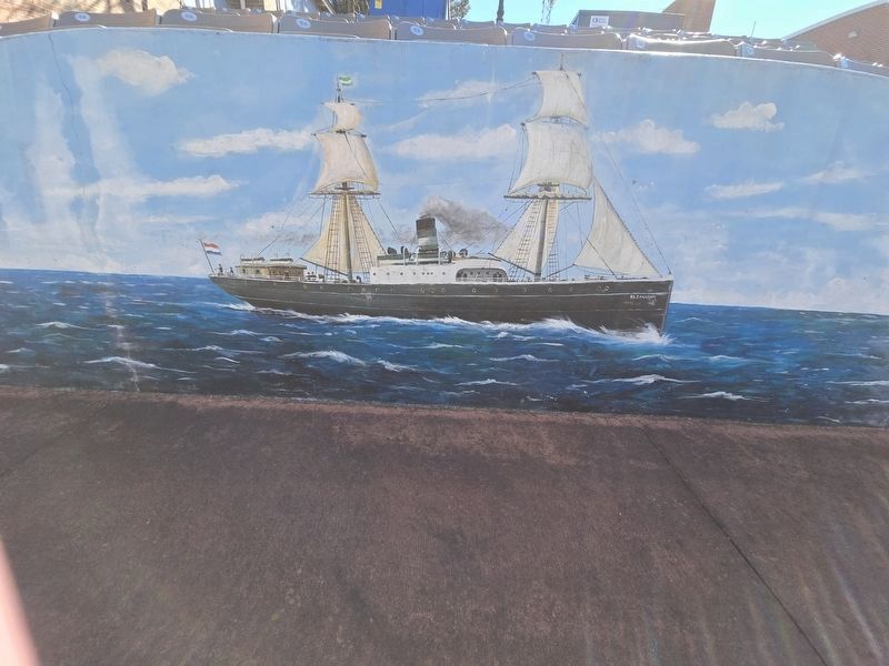 The Waldensians Marker - ship sailing to the US. Click for full size. The Waldensians Marker - ship sailing to the US image. Click for full size.