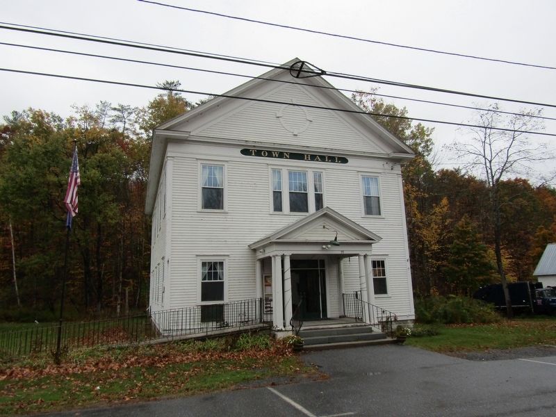Memorial Hall Marker image. Click for full size.