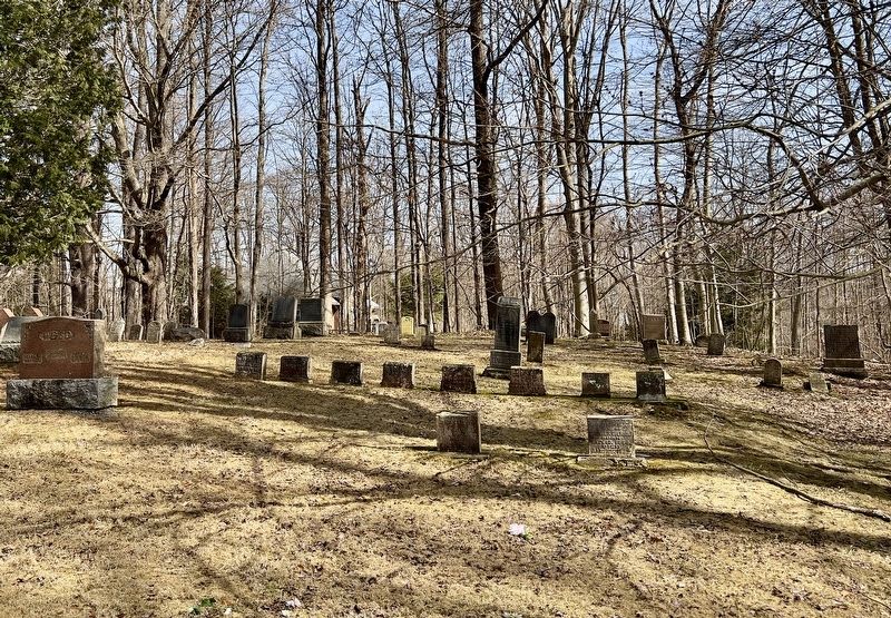 Pelham Quaker Cemetery. Click for full size. Pelham Quaker Cemetery image. Click for full size.