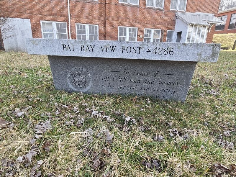 Cranberry High Veterans Marker image. Click for full size.