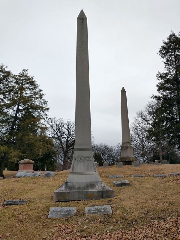 Grave of Col. David N. Foster image. Click for full size.