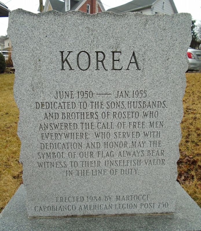 Korea Marker image. Click for full size.