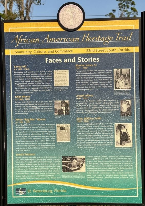 Faces and Stories Marker image. Click for full size.