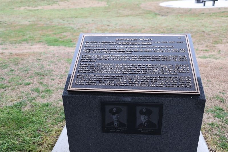 Brotherhood Pavilion Marker image. Click for full size.