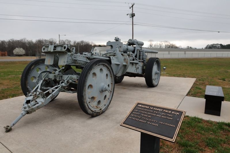 Kanone 18 Heavy Field Gun Marker image. Click for full size.
