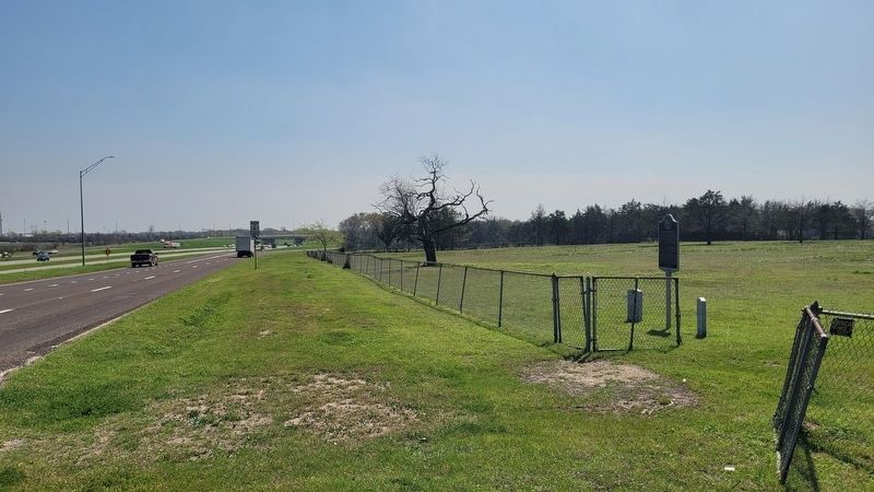 The view of the marker along the freeway feeder image. Click for full size.