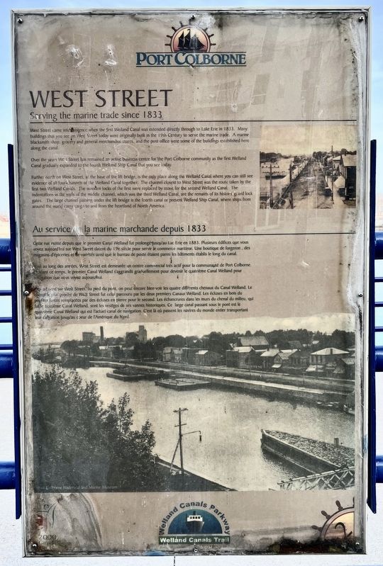 West Street Marker image. Click for full size.