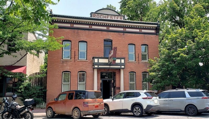 The Rochester Hotel (<i>west/front elevation</i>). Click for full size. The Rochester Hotel (<i>west/front elevation</i>) image. Click for full size.