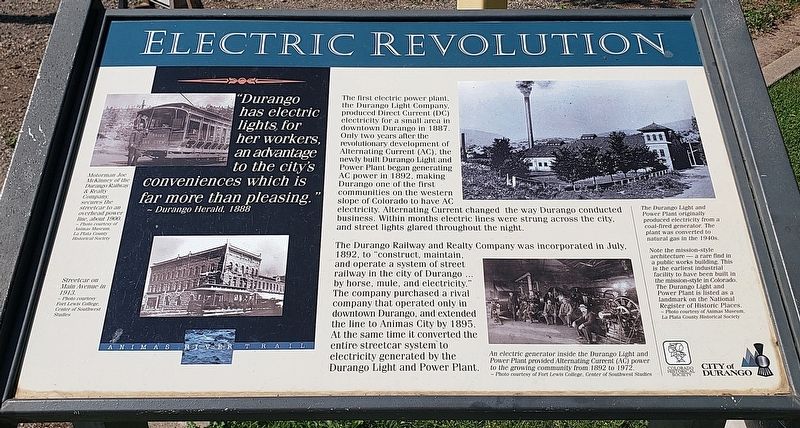 Electric Revolution Marker image. Click for full size.